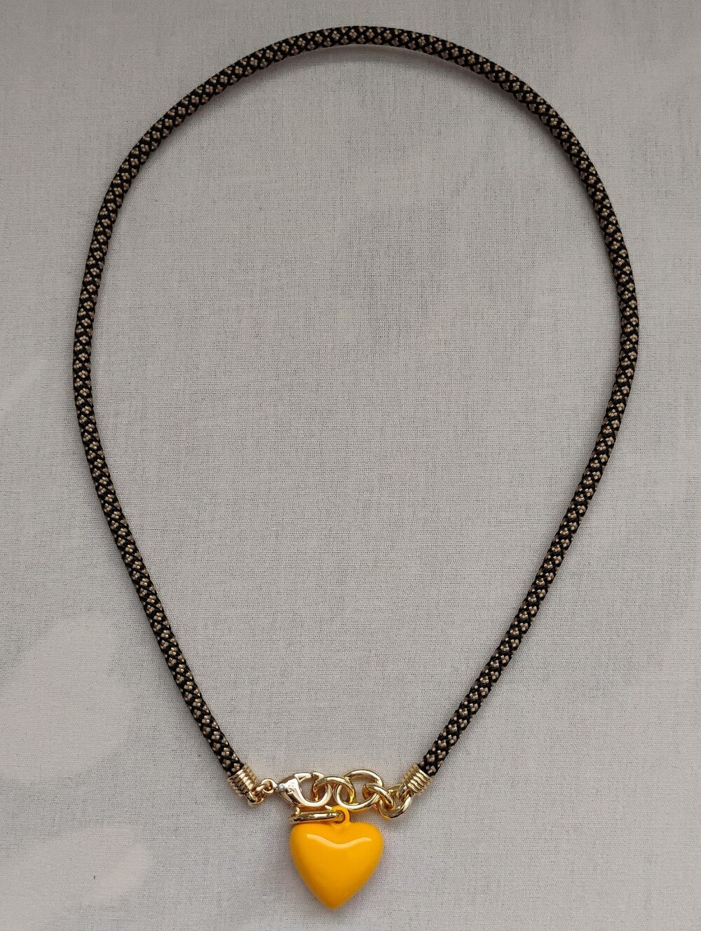 Roxanne Assoulin The Itsy Bitsy Happy Cord Charm Necklace